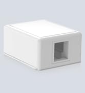 VCE Cat6 RJ45 Keystone Jack Insert Slim Profile 25-Pack, UL-Listed Ethernet Cat5e Cat5 Punch Down...