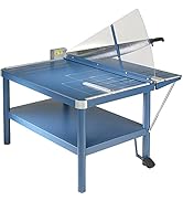 Dahle 585 Premium Guillotine Trimmer w/Stand, 43.25" Cut Length, 30 Sheet Capacity, Large Format,...