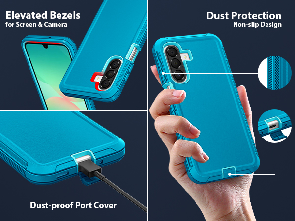 Samsung Galaxy A26 5G Phone Case, Heavy Duty Rugged & Dual-Layer Shockproof Dropproof Protection