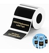 NIIMBOT M2/M3 Thermal Transfer Labels 1.57''×0.79'', 325 Tapes/Roll, for M2/M3 Label Maker, Long ...