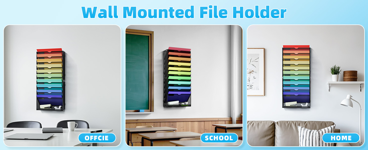 file organizer wall mount