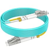 RamboCables 3m(10ft) OM3 LC LC Fiber Patch Cables MMF Multimode, Options 0.2m~122m, LC to LC Fibe...