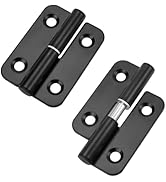 Pastlla 2Pcs Heavy Duty Lift Off Hinge, 4" H-Shaped Door Hinges, 304 Stainless Steel Left & Right...