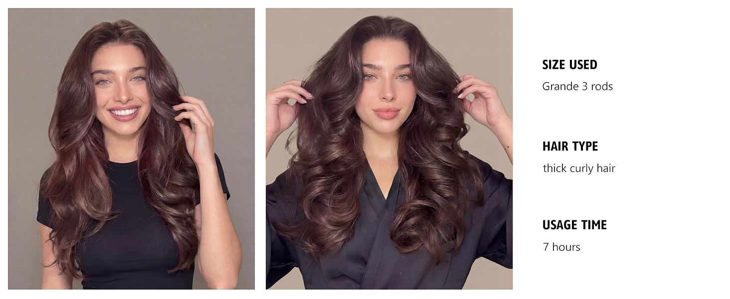 heatless thick hair