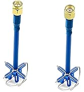 AKK LB2 5.8GHz 5DBi RHCP 1pc SMA 1pc RP-SMA Male High Gain Four Leaf Clover Antenna TX/RX for FPV...