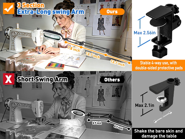 small desk magnifier with light and stand desk mounted lighted magnifier magnifying lamp loop table