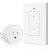 Remote Control Outlet, WILAWELS Wireless Light Switch, Removable Remote Light Switches, On Off Re...