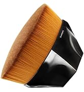 Foundation Makeup Brush Flat Top Kabuki Hexagon Face Blush Liquid Powder Foundation Brush for Ble...