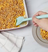 Tovolo Flex-core All Silicone Scoopula Spoon and Spatula Combo in Aqua