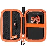 Hard EVA Case for SIMO Solis Pro/Solis 5G WiFi Mobile Hotspot, Portable Travel Router WiFi Storag...