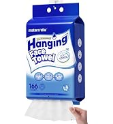 Matern'ella Hanging Dry Wipes 166 Counts Face Towel Washcloth Facial Cleansing Thickened Makeup R...