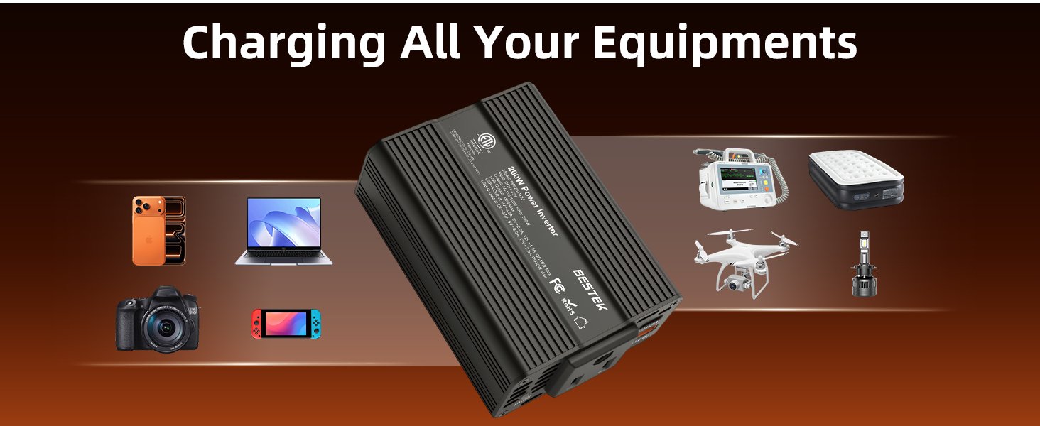 power inverter for phones tablets and laptops
