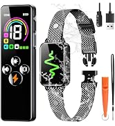 Orcleab Dog Training Collar, Dog Shock Collar with Remote Control, 4 Training Modes Vibration, Be...