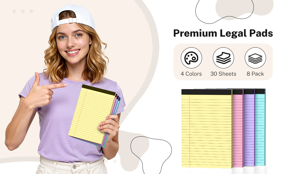 legal pads