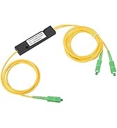 Fiber Optical Pigtail SC APC 1X2 PLC Singlemode Fiber Optical Splitter SC/APC Optical for CATV FT...