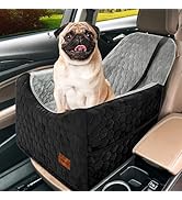 Dog Car Seat for Small/Medium Dogs, Memory Foam Dog Booster Seat, Travel Safety Per Car Seat with...