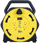25foot extension Cord Reel
