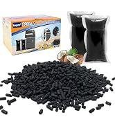 KEEPOW 2 Pack Activated Charcoal Refills for Vitamix Eco 5 FoodCycler, Odor Absorbing Filter Refi...
