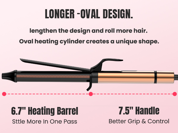 long barrel curling iron 1.5 inch