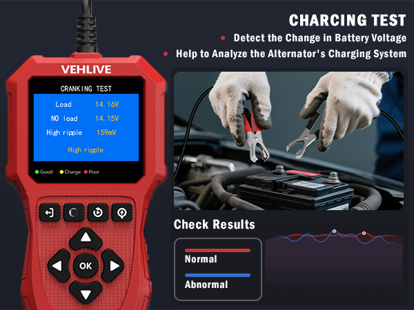 battery tester 6V 12v automotive