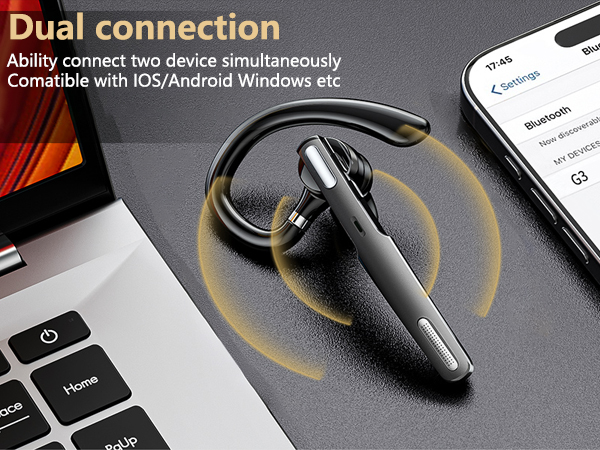 Bluetooth headset for work