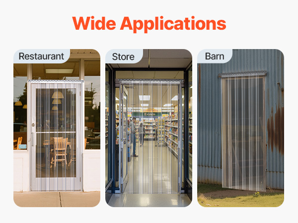 plastic strip curtain