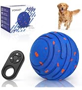 VOXGET Smart Interactive Dog Toy Ball, Upgrade Automatic 3 Modes Moving Ball with Remote Control ...