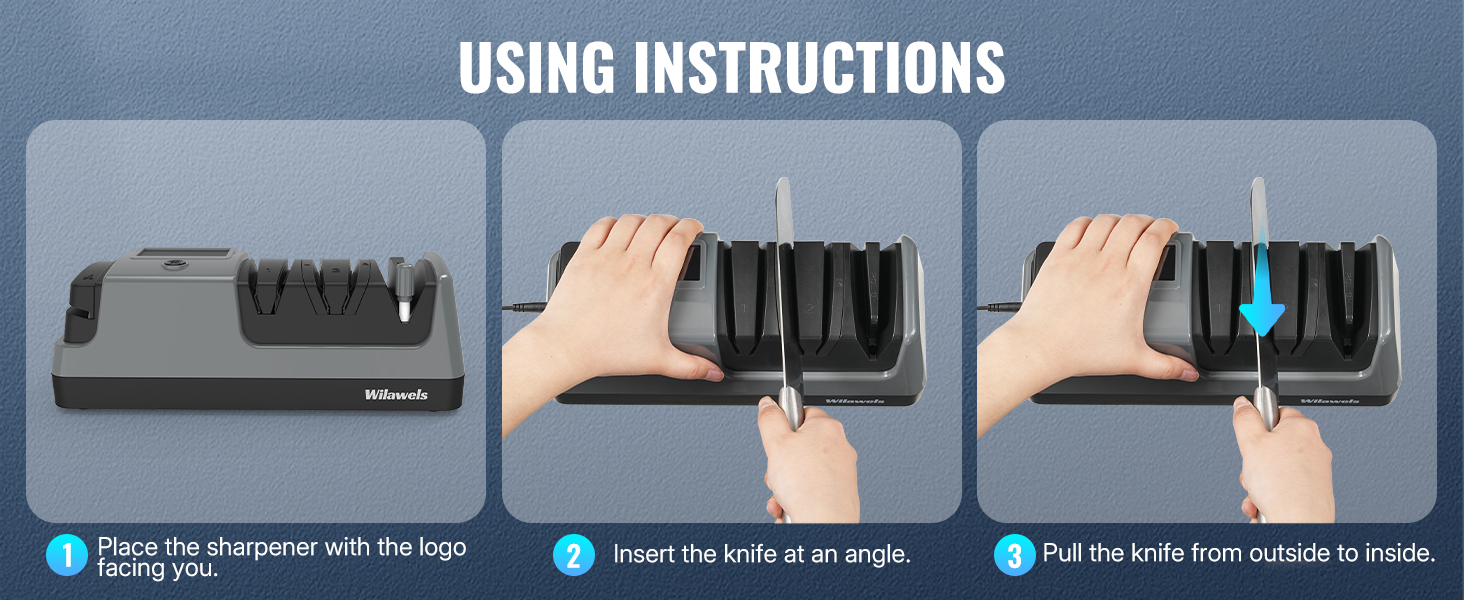 H01KS06 Electric Knife Sharpener