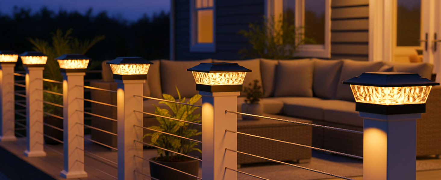 Vinyl Posts Lights