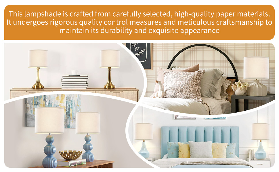 small lamp shades