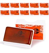 Violin Rosin 10 Pack Low Dust Natural Rosin for Violin, Viola, Cello Bows (Brown)