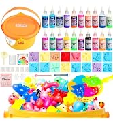 ARTPAR Magic Water Elf Toy Kit - 20 Gels & 16 Molds, DIY Fun Squishy Pets | Aqua Fairy Water Gel ...