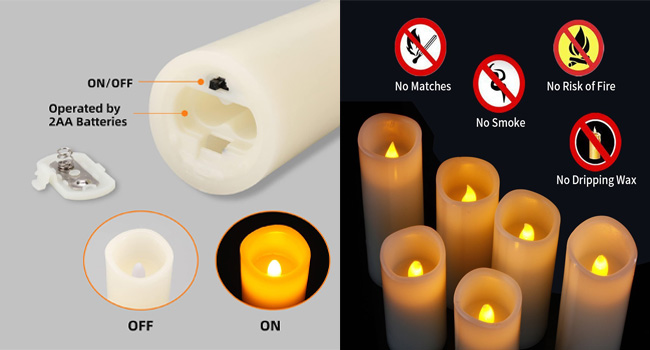 flameless candles