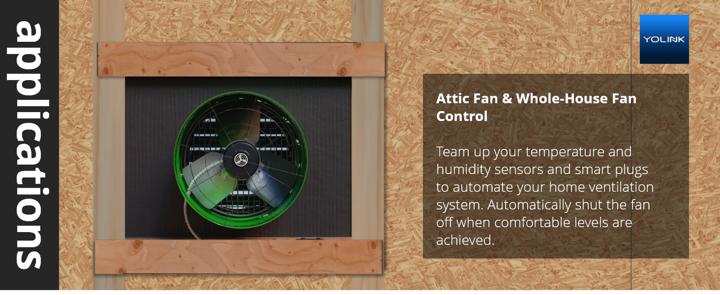 Attic Fan & Whole House Fan Control
