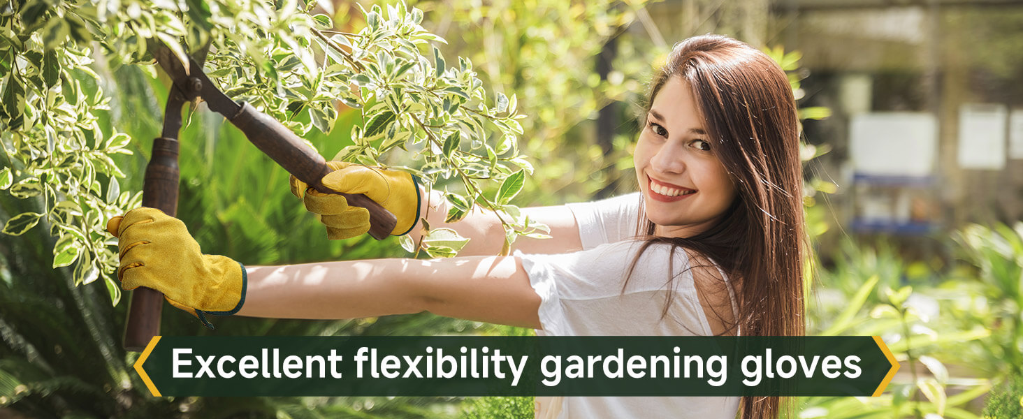 Excellent flexibility gardening gloves