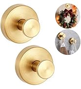 TMOST Suction Cup Hooks for Door Wreath Kitchen/Bathroom/Shower Towel Hooks Upgraded No-Drill Wre...