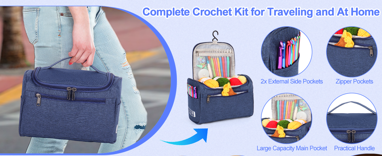 crocheting kit for beginners