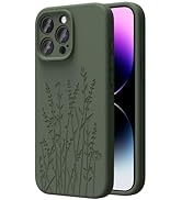 OAOA Magnetic Engraved Case Compatible with iPhone 15 Pro Case, Compatible with Magsafe, Camera A...