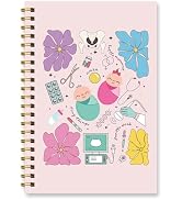 Wxiben Labor and Delivery Nurse Spiral Notebook NICU Notebook Journal Hardcover Notebook Journali...