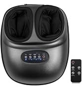 ARLIME Shiatsu Foot Massager with Heat, Deep Kneading, Remote Control & Auto Timer, Foot Massager...