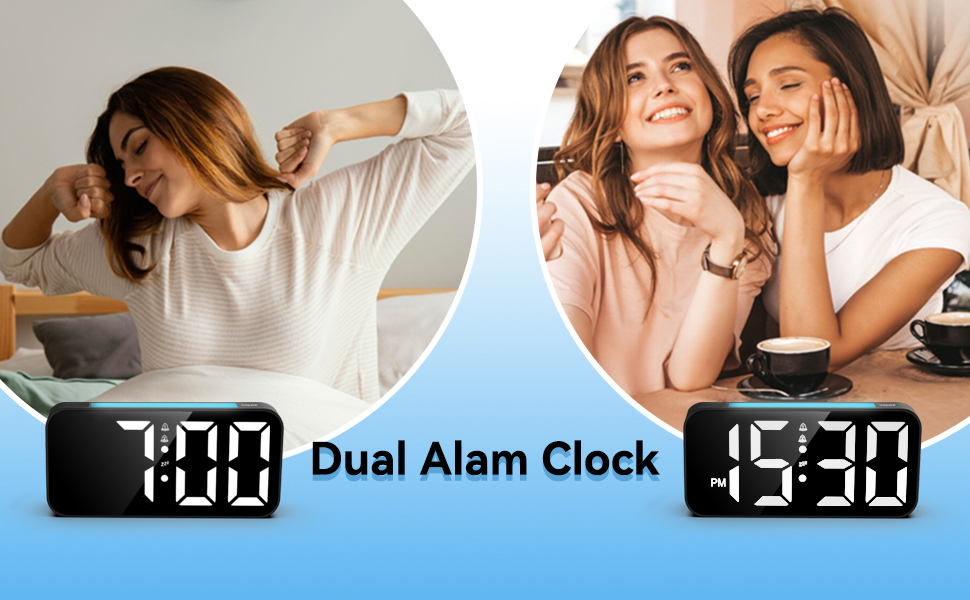 alarm clocks