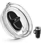 Bluwing 20 oz Replacement Screw Top Lid for YETI TraveI Mug with Threads Only, Spill Proof Strong...