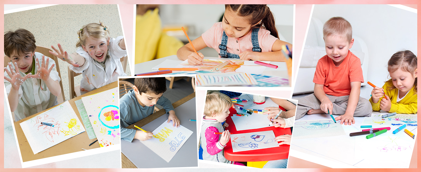 100PCS 5x7 Watercolor Paper Bulk, 140lb/300g Cold Press Thick Water Color Paper Pad for Child Adult