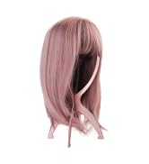 Colorful wig stands