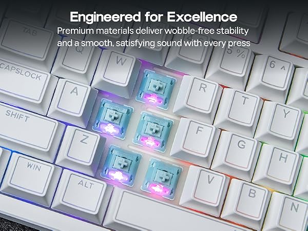 EPOMAKER Creamy Jade Linear Mechanical Switch