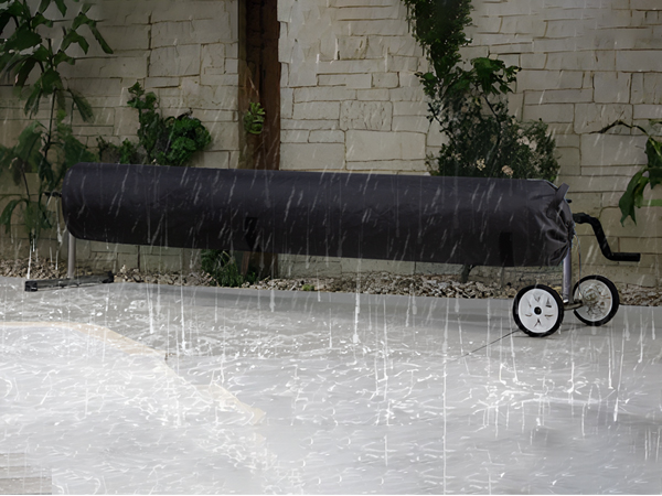 pool solar reel cover