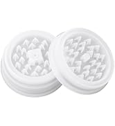 White DIY Silicone Mold for Resin Art Crafts, Grinder High Toughness Silicone Resin Casting Grind...