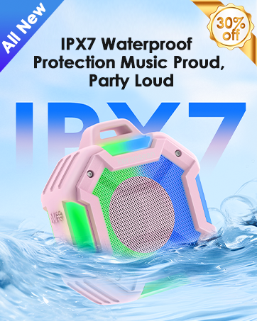 IPX7 Waterproof Shower Speaker