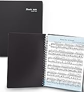 sheet music folder Black 1Pack