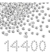 Beadsland Flatback Rhinestones Bulk,14400pcs White Rhinestones for Nails Crafts Clothes DIY Decor...